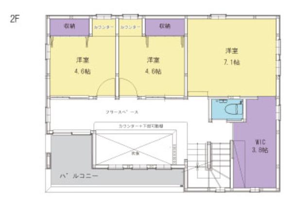 Floor plan. 25,900,000 yen, 3LDK, Land area 171.51 sq m , Building area 104.12 sq m