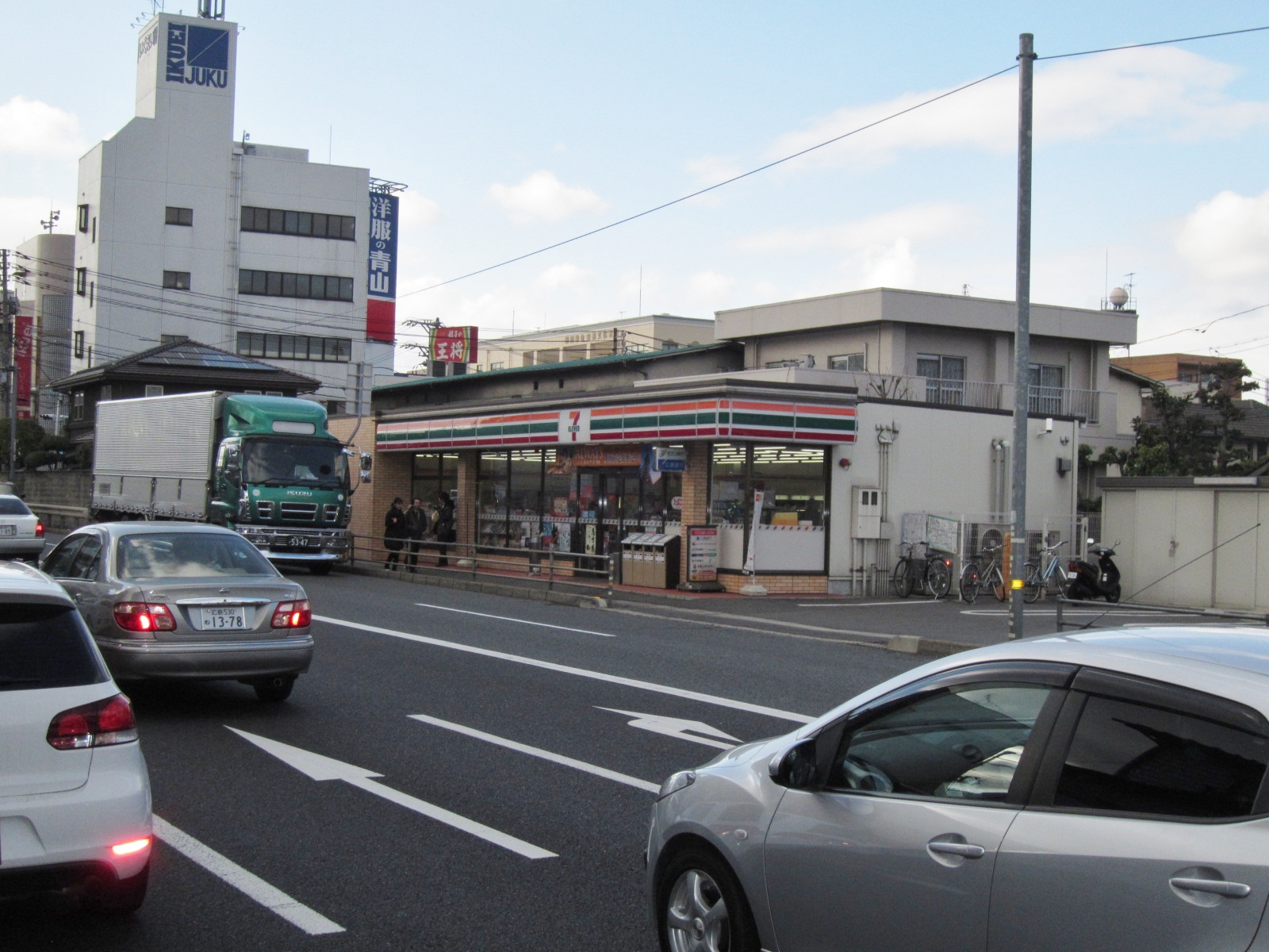 Convenience store. Seven-Eleven Hiroshima Kaita Taisho-cho store (convenience store) to 291m