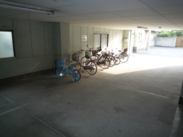 Other common areas. Covered parking lot