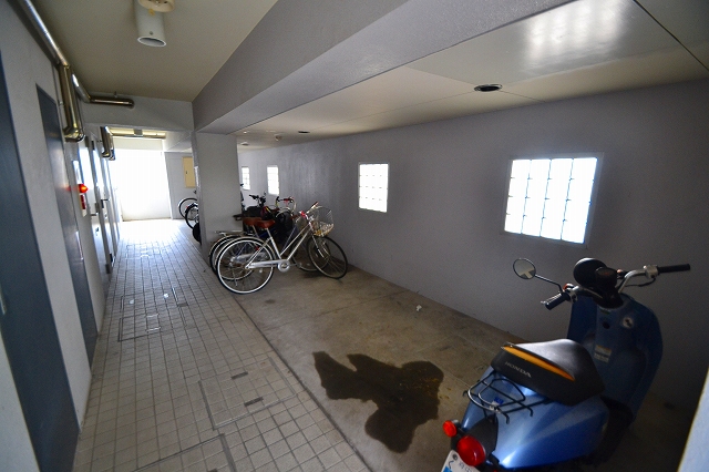 Other common areas. Bicycle with a roof, Motorcycle Parking