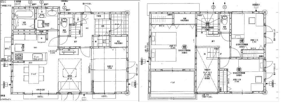 Floor plan. 27,400,000 yen, 4LDK + S (storeroom), Land area 135.54 sq m , Building area 108.47 sq m