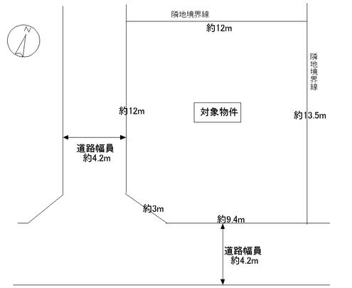 Compartment figure. Land price 3.8 million yen, Land area 160.89 sq m