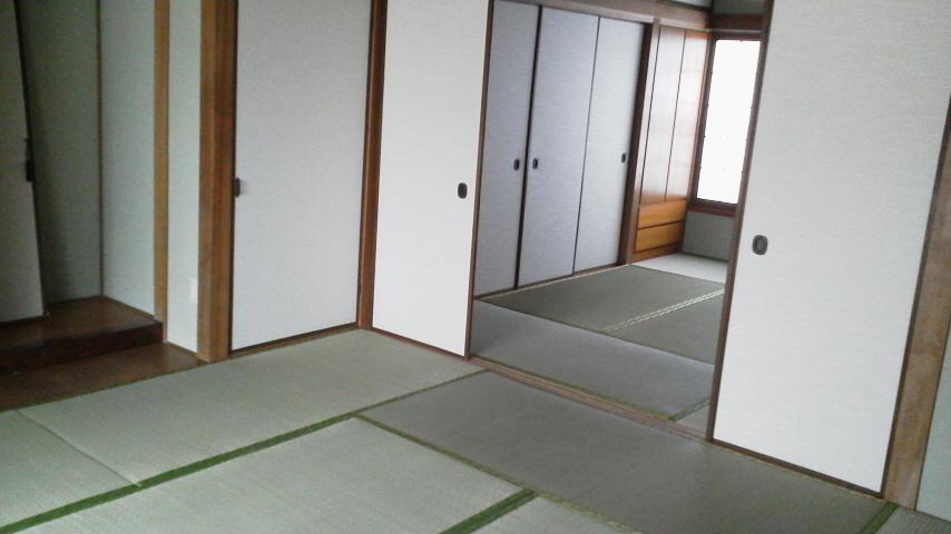 Non-living room. First floor Japanese-style room Tsuzukiai 6 quires +8 Pledge