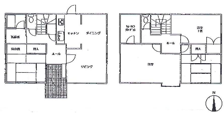 Floor plan. 16 million yen, 4LDK, Land area 213.63 sq m , Building area 117.78 sq m