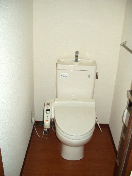 Toilet. With Washlet