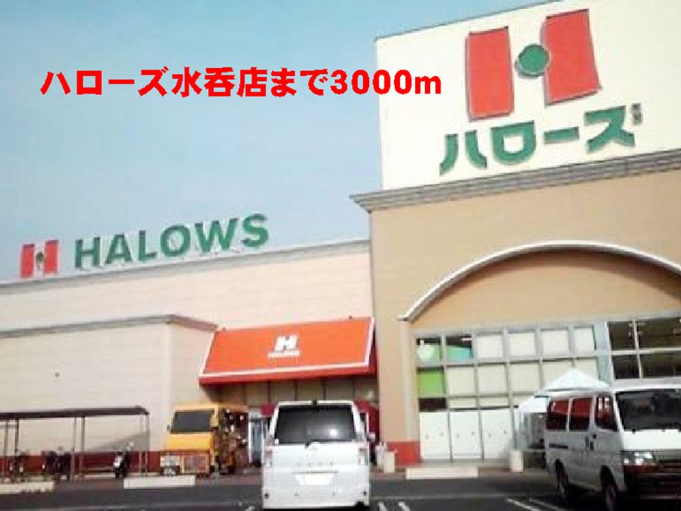 Supermarket. Hellos Mizunomi store up to (super) 3000m