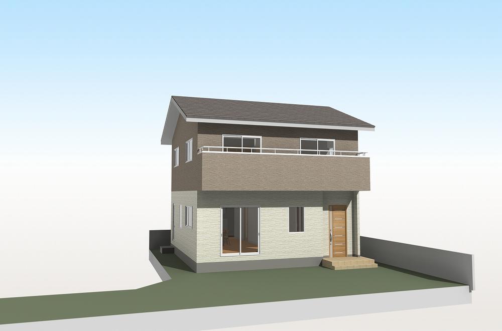 Building plan example (Perth ・ appearance). Building plan example Building price 14.7 million yen, Building area 105.35 sq m