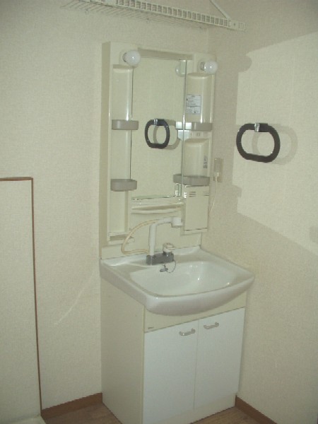 Washroom. With shampoo dresser