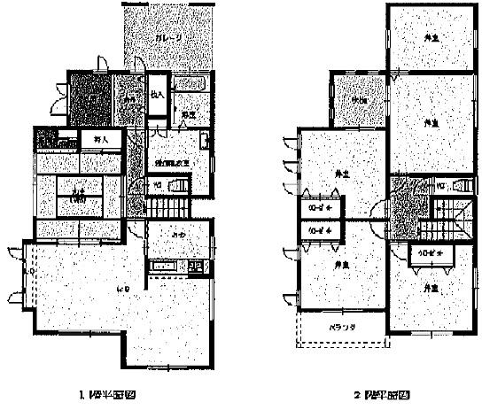 Floor plan. 24,800,000 yen, 5LDK + S (storeroom), Land area 208.81 sq m , Building area 168.02 sq m