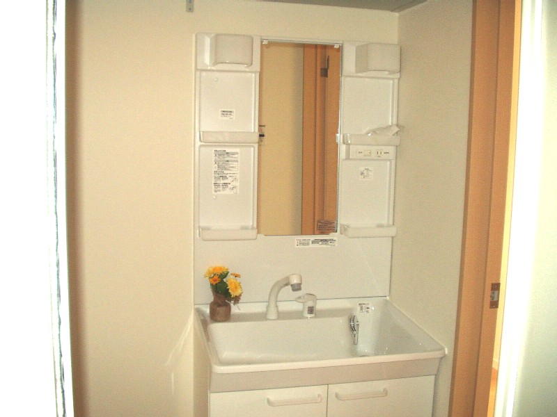 Washroom. With shampoo dresser