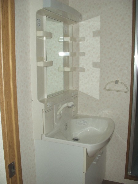 Washroom. With shampoo dresser