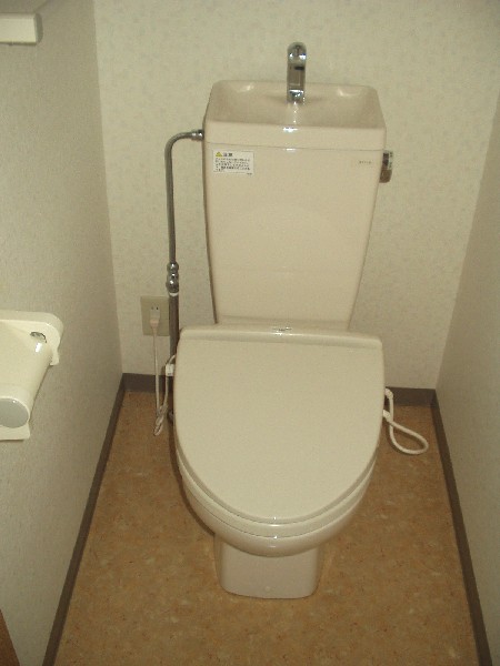 Toilet. With toilet seat Uoma