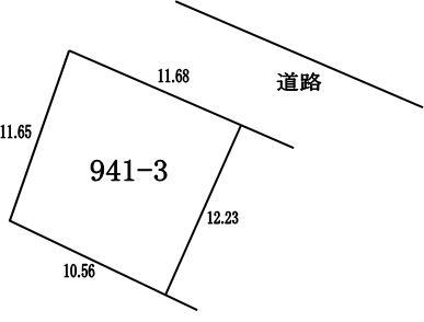 Compartment figure. Land price 7 million yen, Land area 132.26 sq m