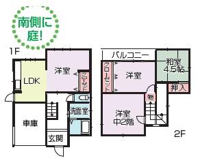 Floor plan. 15.9 million yen, 3LDK, Land area 103.65 sq m , Building area 76.68 sq m