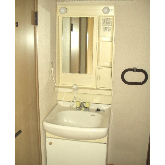 Washroom. With shampoo dresser