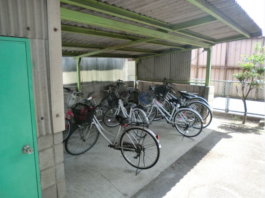 Other common areas. Bicycle-parking space