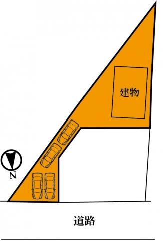 Compartment figure. Land price 10 million yen, Land area 207.94 sq m