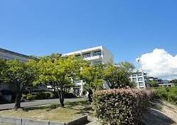 Junior high school. Hatsukaichi stand Ajinadai until junior high school 1039m