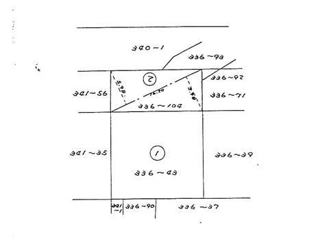 Compartment figure. Land price 3.5 million yen, Land area 300 sq m