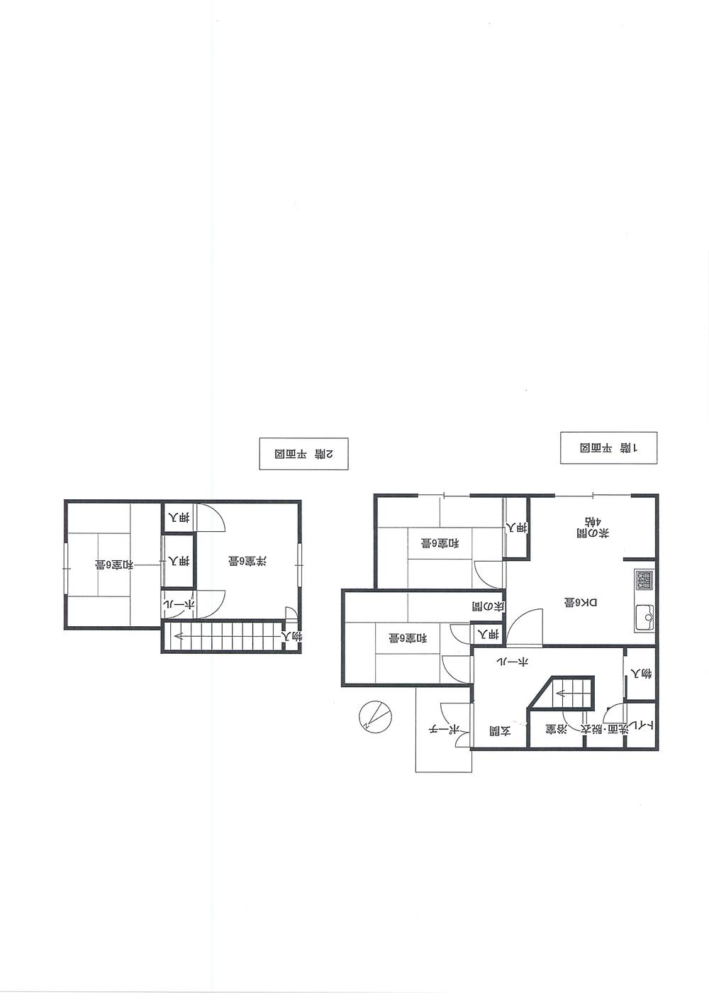 Floor plan. 8.9 million yen, 4DK, Land area 246.63 sq m , Building area 77.83 sq m