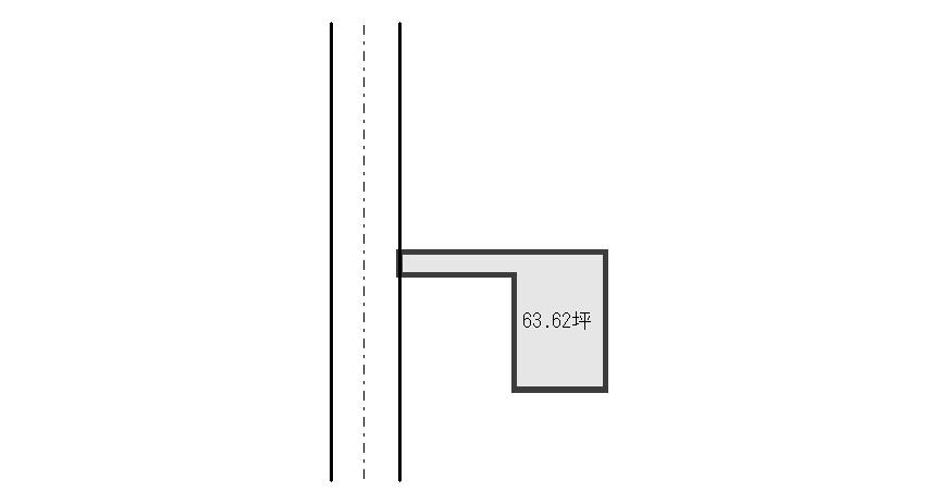 Compartment figure. Land price 7.8 million yen, Land area 210.33 sq m