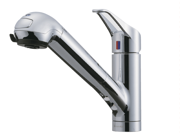 Kitchen.  [Water purifier integrated shower faucet] With one hand temperature ・ Water purification function with handheld shower faucet that you can adjust the amount of water. Switching between clean water and tap water is also easy.  ※ Water purifier cartridge will separately be any agreement.