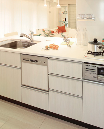 Kitchen.  [kitchen]  ※ Model room A type