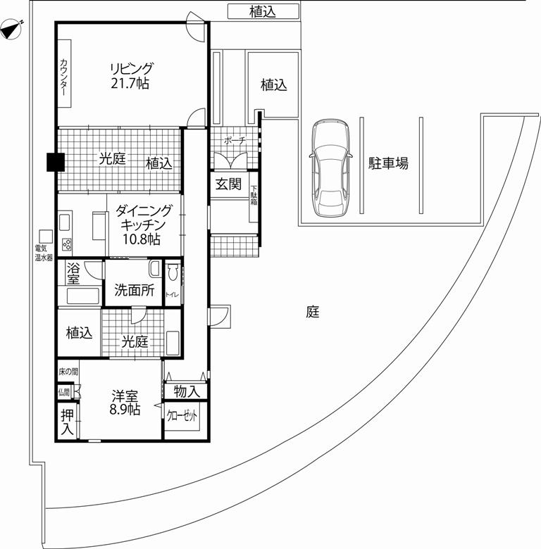 Floor plan. 64,800,000 yen, 1LDK, Land area 485.91 sq m , Building area 112.2 sq m