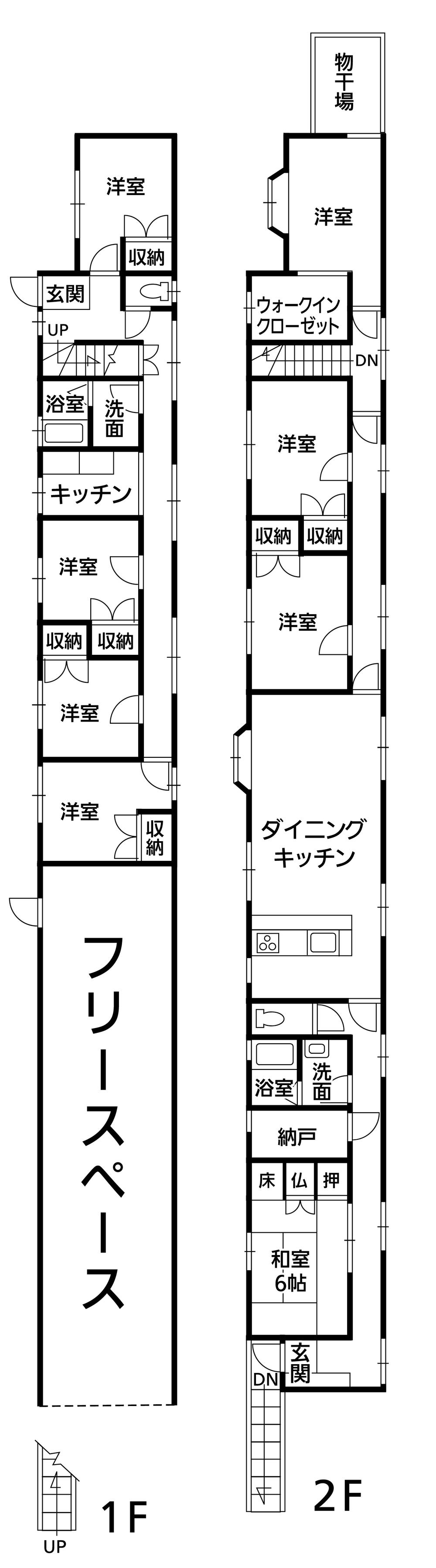 Floor plan. 23,810,000 yen, 8LDK + S (storeroom), Land area 243.88 sq m , Building area 218.5 sq m