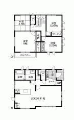Floor plan. 28.8 million yen, 4LDK, Land area 133.28 sq m , Building area 103.77 sq m