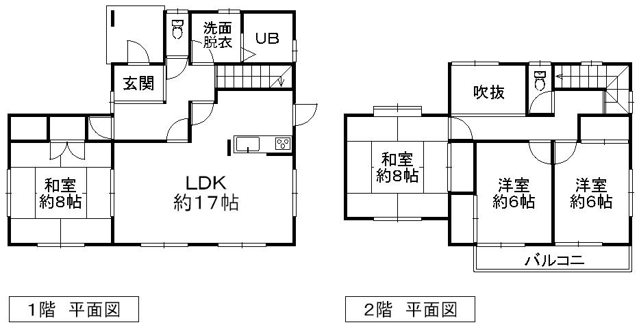 Floor plan. 20,900,000 yen, 4LDK, Land area 186.63 sq m , Building area 114.26 sq m