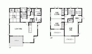 Floor plan. 29,800,000 yen, 4LDK, Land area 177.72 sq m , Building area 109.3 sq m