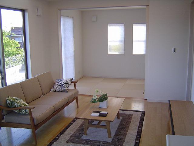 Living. Holiday family reunion in a wide living room! 