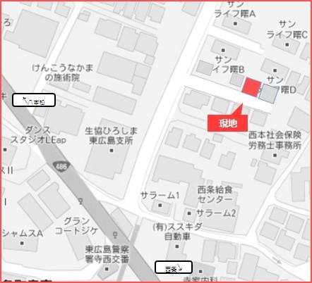 Local guide map. Local guide map Detail view