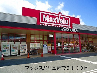 Supermarket. Maxvalu until the (super) 3100m