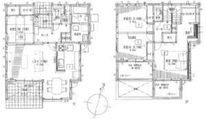 Floor plan. 29,800,000 yen, 4LDK, Land area 177.72 sq m , Building area 109.3 sq m