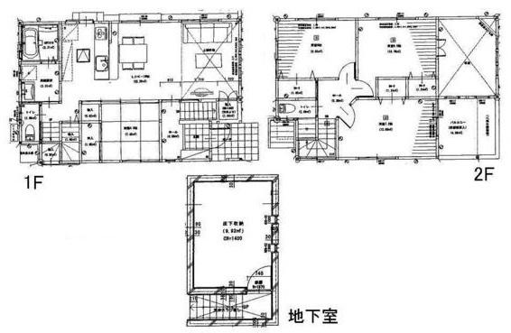 Floor plan. 23,900,000 yen, 4LDK + S (storeroom), Land area 128.14 sq m , Building area 115.56 sq m