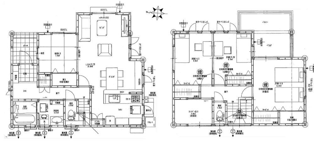 Floor plan. (2), Price 30,700,000 yen, 4LDK+S, Land area 158.88 sq m , Building area 108.76 sq m
