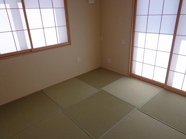 Non-living room. Or different soft feeling and flooring! It's still good tatami! 