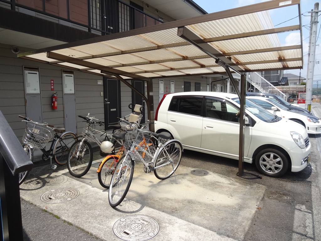 Other common areas. Bicycle-parking space