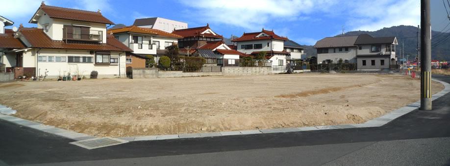 Local land photo. Order because the residential land has become To slightly remaining that was opened in Saijo Doyo round, Contact your early! 