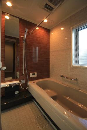 Audio bus of room to heal fatigue of the day. Bathroom dryer. Adopt the Eco Cute to fulfill the utility costs reduction in water heater