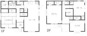 Floor plan. 16.8 million yen, 4LDK, Land area 187.34 sq m , Building area 117.58 sq m