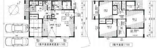 Floor plan. 26,800,000 yen, 4LDK, Land area 193.73 sq m , Building area 109.41 sq m