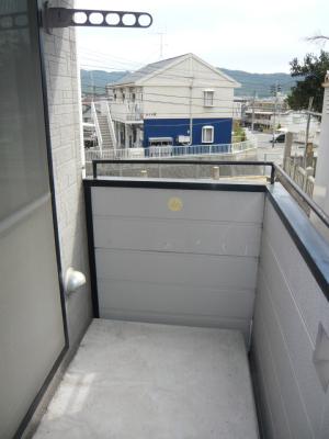 Balcony. South-facing veranda, Veranda facing the Hachiman Shrine