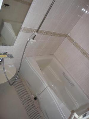 Bathroom. Time to relax in the bath with cleanliness.