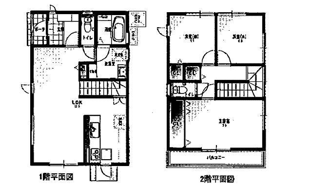 Floor plan. 27,800,000 yen, 3LDK, Land area 167.18 sq m , Building area 82.8 sq m