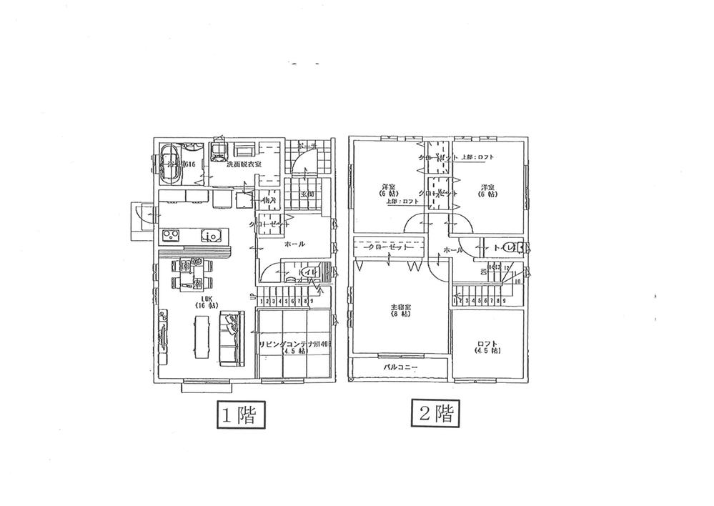 Floor plan. 22,800,000 yen, 4LDK + S (storeroom), Land area 149.5 sq m , Building area 110.13 sq m