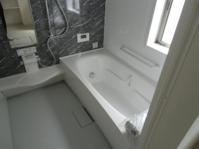 Bathroom. It is spacious bus space heal the fatigue of the day. 