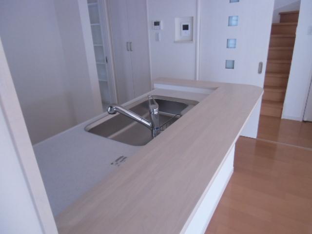 Kitchen. With kitchen counter can personage with Ease. 